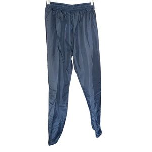 2 Pairs SIMPLY BASIC Track Pants Water Repellent Navy Blue Youth Size Medium